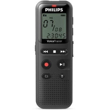 -1-Grabadora de Voz Philips VoiceTracer DVT1160/ 8kHz/ Negro-1