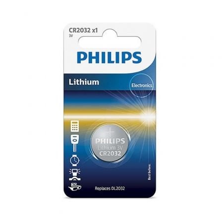--Pila de Botón Philips CR2032/ 3V-