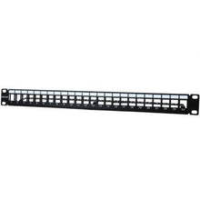 --Patch Panel Phasak PA 3424/ 24 Puertos/ Cat.6/ Altura 1U/ Gestión de Cable/ Conectores RJ45 UTP No Incluidos-