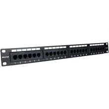 --Patch Panel Phasak PU 2420/ 24 Puertos/ Cat.6/ Altura 1U-