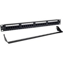 --Patch Panel Phasak PU 2424/ 24 Puertos/ Cat.6/ Altura 1U/ Gestión de Cables-