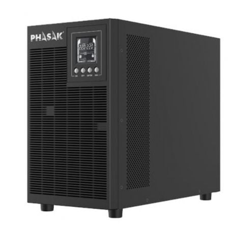 --SAI Online Phasak 3000 VA Online LCD/ 3000VA-2700W/ 4 Salidas/ Formato Torre-