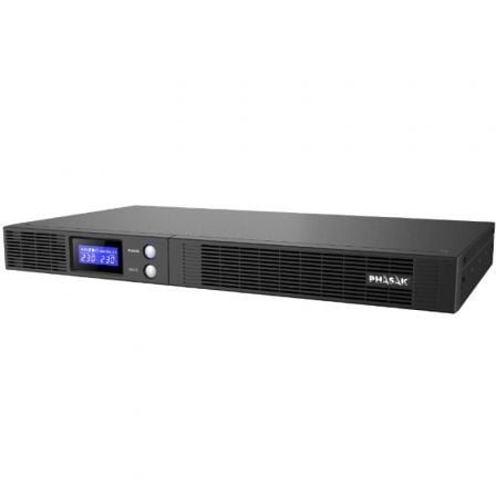 --SAI Línea Interactiva Phasak Protekt Slim Rack/ 750VA-450W/ 4 Salidas/ Formato Rack-