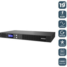 -3-SAI Línea Interactiva Phasak Protekt Slim Rack/ 750VA-450W/ 4 Salidas/ Formato Rack-3