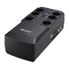 --SAI Línea Interactiva Phasak Kryptos 800 VA/ 480W/ 6 Salidas/ Formato Bloque-