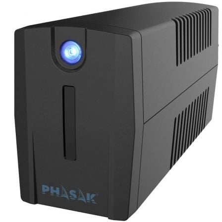 --SAI Línea Interactiva Phasak Ottima 660 VA Interactive/ 660VA-360W/ 2 Salidas/ Formato Torre-
