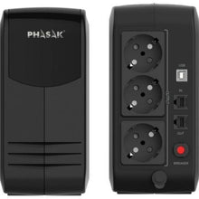 -2-SAI Línea Interactiva Phasak Smart Lite 750 VA/ 750VA-450W/ 3 Salidas/ Formato Torre-2
