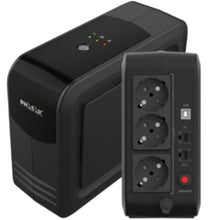 -3-SAI Línea Interactiva Phasak Smart Lite 750 VA/ 750VA-450W/ 3 Salidas/ Formato Torre-3