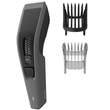 --Cortapelos Philips Hairclipper Series 3000 HC3525/15/ con Cable/ con Batería/ 2 Accesorios-