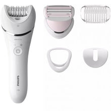 --Depiladora Philips Epilator Series 8000 BRE710/ con Batería/ 6 Accesorios-