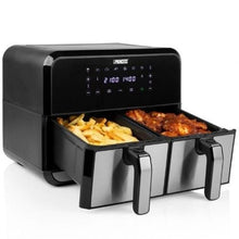-1-Freidora por Aire Airfryer / Sin Aceite Princess Double Basket Airfryer 182074/ 2400W/ Capacidad 8L-1