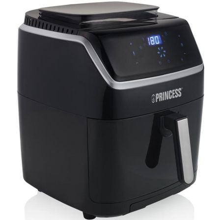 --Freidora por Aire Airfryer / Sin Aceite Princess Steam AeroFryer 182080/ 1700W/ Capacidad 6,5L-