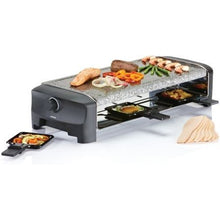 -1-Parrilla Princess Stone & Raclette Party 162830/ 1300W/ Tamaño 450*210mm-1