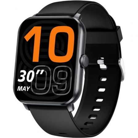 --Smartwatch Qubo SMT-200/ Notificaciones/ Frecuencia Cardíaca/ Negro-