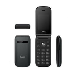 -1-Teléfono Móvil Qubo X-209 4G para Personas Mayores/ Negro-1