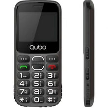 -1-Teléfono Móvil Qubo X-230BKC 4G para Personas Mayores/ Negro-1