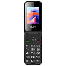 --Teléfono Móvil Qubo X-247 4G para Personas Mayores/ Negro-