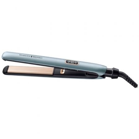 --Plancha para el Pelo Remington Shine Therapy Pro S9300/ Azul-