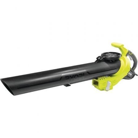 --Aspirador - Soplador - Triturador Ryobi RBV3000CESV/ 3000W/ Aspiración 16 m³/min/ Trituración 16:1-