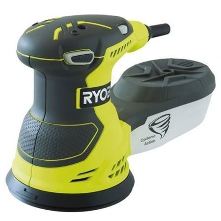 --Lijadora Excéntrica Ryobi ROS300/ 300W/ Incluye 5 Lijas-
