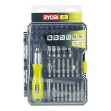 --Estuche de 59 Puntas para Atornillar Ryobi RAK59SD / Incluye Destornillador-