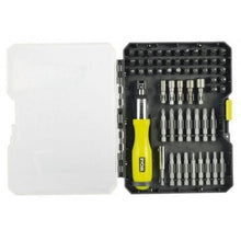 -1-Estuche de 59 Puntas para Atornillar Ryobi RAK59SD / Incluye Destornillador-1