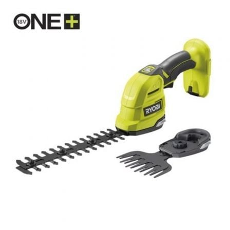 --Tijera Arreglasetos y Espada Cortasetos Ryobi ONE+ 18V RY18GSA-0/ Sin Batería ni Cargador-