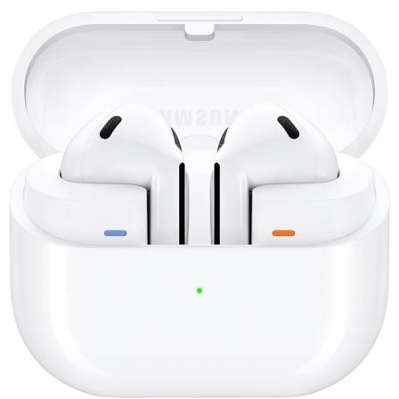 --Auriculares Bluetooth Samsung Galaxy Buds 3 con estuche de carga/ Autonomía 6h/ Blancos-
