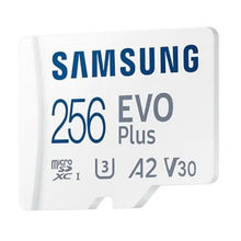 -2-Tarjeta de Memoria Samsung EVO Plus 2023 256GB microSD XC con Adaptador/ Clase 10/ 160MBs-2