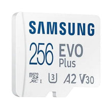 -3-Tarjeta de Memoria Samsung EVO Plus 2023 256GB microSD XC con Adaptador/ Clase 10/ 160MBs-3