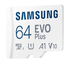 -2-Tarjeta de Memoria Samsung EVO Plus 2023 64GB microSD XC con Adaptador/ Clase 10/ 160MBs-2