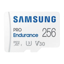 -1-Tarjeta de Memoria Samsung Pro Endurance 256GB microSD XC con Adaptador/ Clase 10/ 100MBs-1