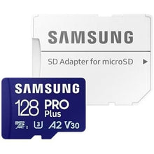 -1-Tarjeta de Memoria Samsung PRO Plus 2023 128GB microSD XC/ Clase 10/ 180MBs-1