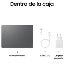 -4-Portátil Samsung Galaxy Book5 Pro Intel Core Ultra 7-256V/ 16GB/ 512GB SSD/ 14