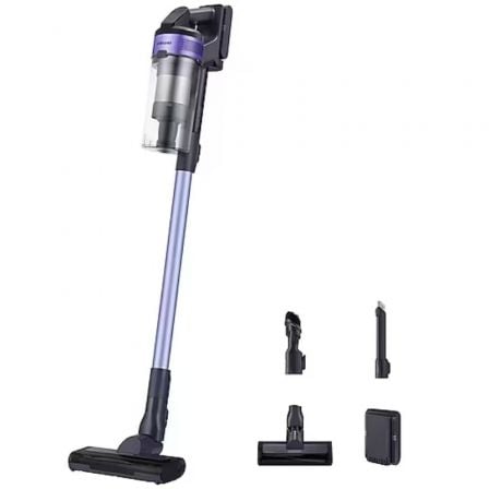 --Aspirador Escoba con batería Samsung Jet 60 Turbo/ 150W/ Autonomía 40 Min-