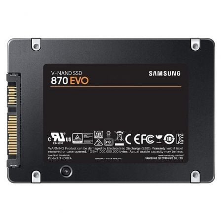 --Disco SSD Samsung 870 EVO 1TB/ SATA III/ Full Capacity-