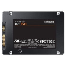 --Disco SSD Samsung 870 EVO 2TB/ SATA III/ Full Capacity-