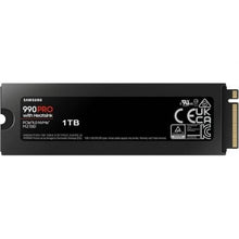 -1-Disco SSD Samsung 990 PRO 1TB/ M.2 2280 PCIe Gen4/ con Disipador de Calor/ Compatible con PS5 y PC/ Full Capacity-1