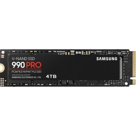 --Disco SSD Samsung 990 PRO 4TB/ M.2 2280 PCIe Gen4/ Compatible con PS5 y PC/ Full Capacity-