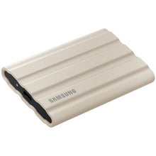 -1-Disco Externo SSD Samsung Portable T7 Shield 1TB/ USB 3.2/ Beige-1