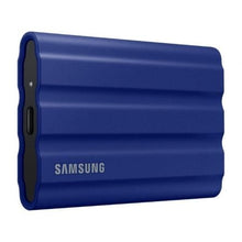 --Disco Externo SSD Samsung Portable T7 Shield 1TB/ USB 3.2/ Azul-