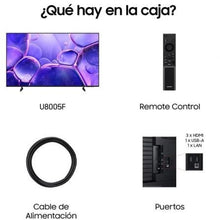 -2-Televisor Samsung LED Crystal UHD TU50U8005FU 55