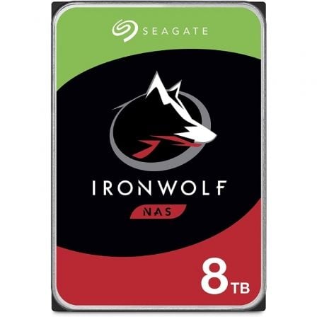 --Disco Duro Seagate IronWolf NAS ST8000VN004 8TB/ 3.5
