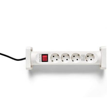 -1-Regleta con interruptor Salicru SAFE 4S/ 4 Tomas de corriente/ Cable 1.4m/ Blanca-1
