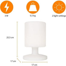 -2-Lámpara de Mesa Smartwares 5000.472/ 4.7W/ Blanca-2
