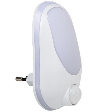 --Luz de Noche con Sensor de Movimiento Smartwares 10.013.04/ 0.4W/ Blanca-
