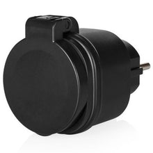 -1-Set de Mini Enchufes para Exterior Smartwares SH4-99653/ Negros-1