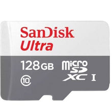 -3-Tarjeta de Memoria SanDisk Ultra 128GB microSD XC con Adaptador/ Clase 10/ 80MB/s-3