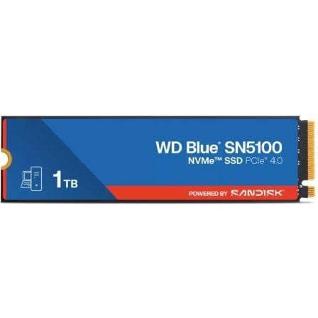 --Disco SSD SanDisk WD Blue SN5100 1TB/ M.2 2280 PCIe Gen4/ Full Capacity-