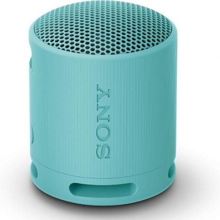 --Altavoz Portable con Bluetooth Sony XB100/ 2.0/ Azul-